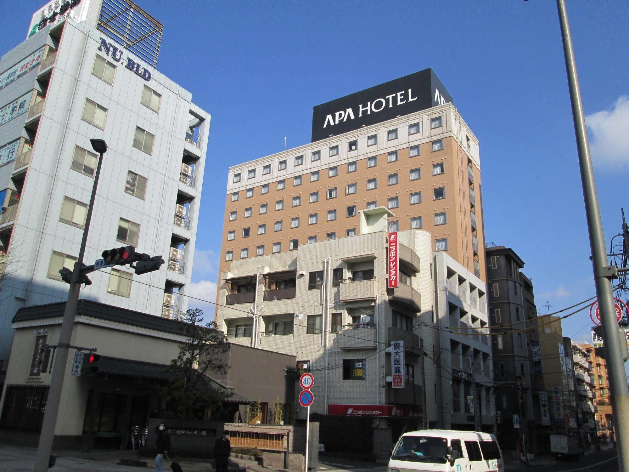 Apa Hotel Kagoshima Chuo Ekimae Buitenkant foto